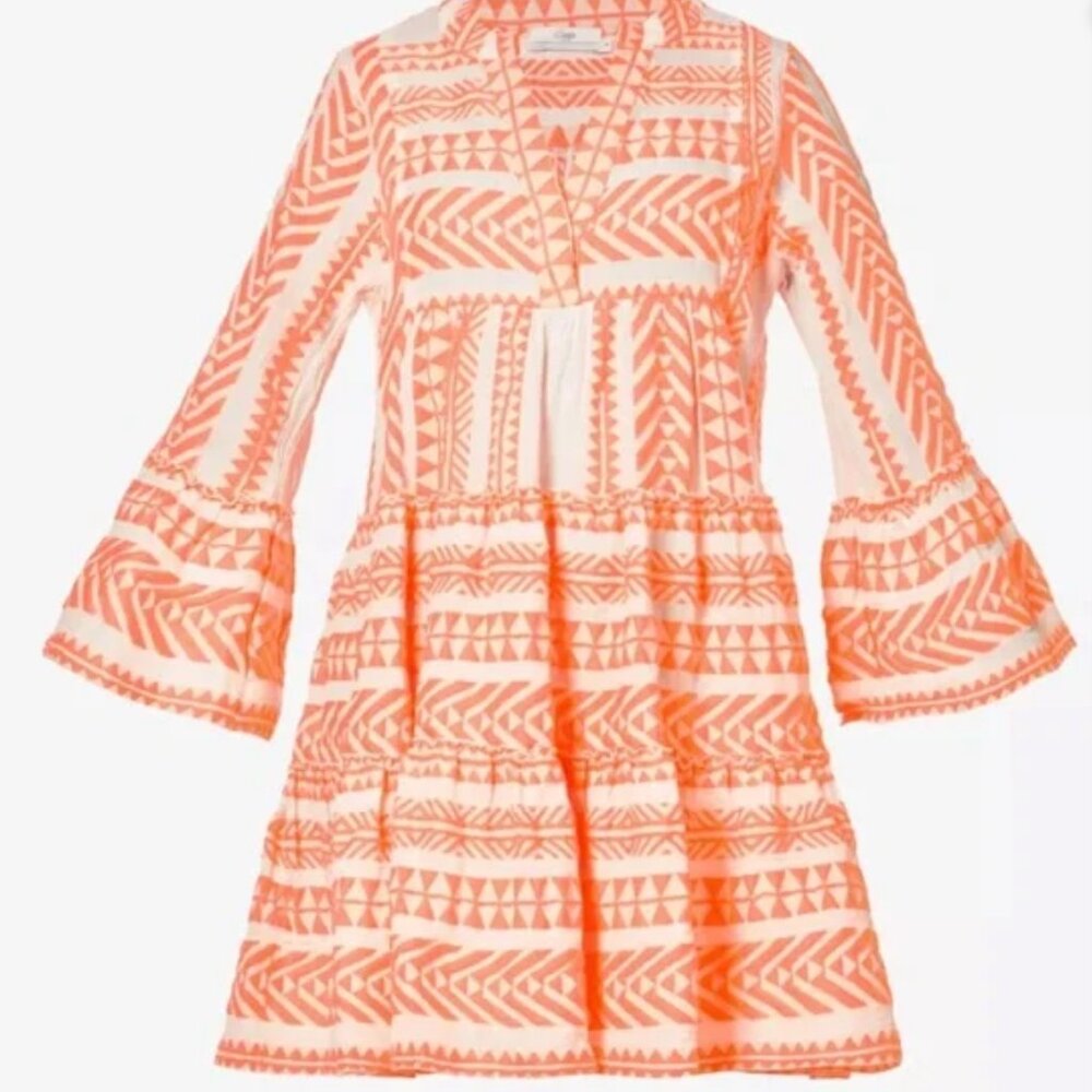 Devotion Twins Ella flared-sleeve mini dress
